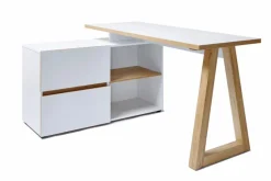 Schreibtische|Jahnke Schreibtisch Club C 145 E Weiß