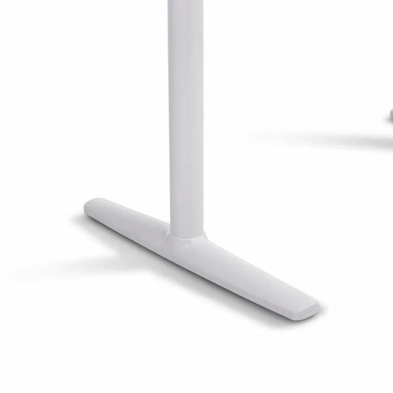 Schreibtische|BOOOM Schreibtisch elektrisch Avila 140 x 70 cm Weiß