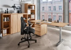 Schreibtisch elektrisch Durable Office 120 x 80 cm<Gradel Online