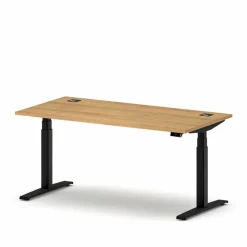 NowyStyl Schreibtische-Schreibtisch elektrisch eModel2.0 180 x 80 cm Braun