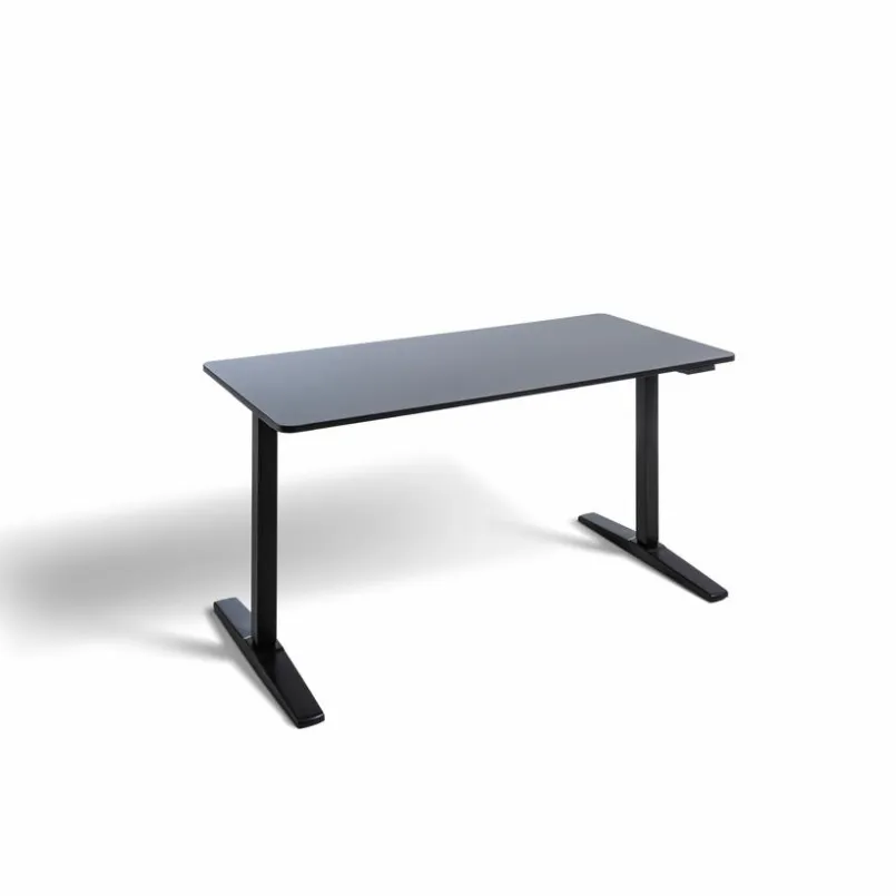 Schreibtische|BOOOM Schreibtisch elektrisch Sintra 150 x 70 cm Schwarz