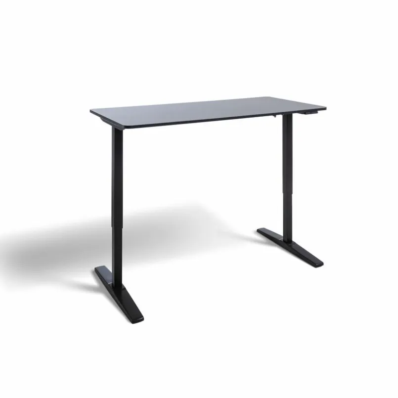 Schreibtische|BOOOM Schreibtisch elektrisch Sintra 150 x 70 cm Schwarz