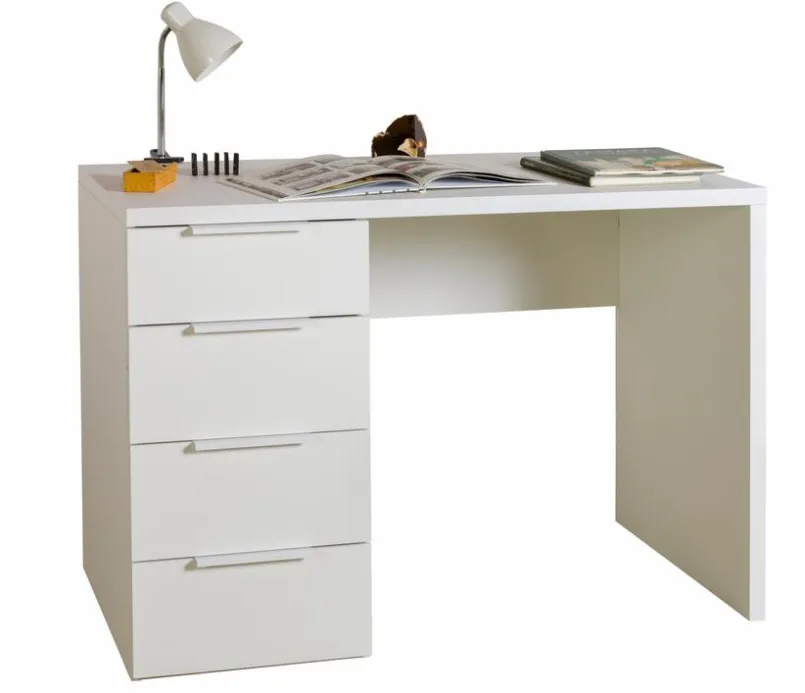 Schreibtische|Composad Schreibtisch Espresso Weiß