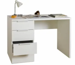 Schreibtische|Composad Schreibtisch Espresso Weiß