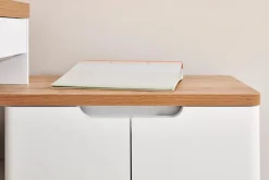 Jahnke Schreibtische-Schreibtisch Libre C 155 E Weiß