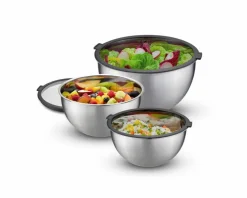 Küchenutensilien|GEFU Schüssel Mondi 3tlg. Silber