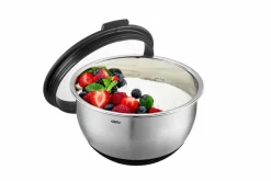 GEFU Küchenutensilien-Schüssel Muovo 1000 ml Silber