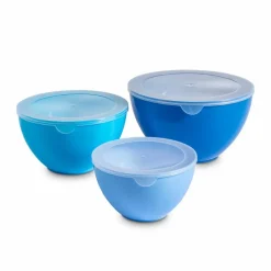 Vorratsdosen-Schüssel 3tlg. Blau