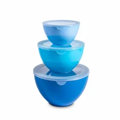 Vorratsdosen-Schüssel 3tlg. Blau