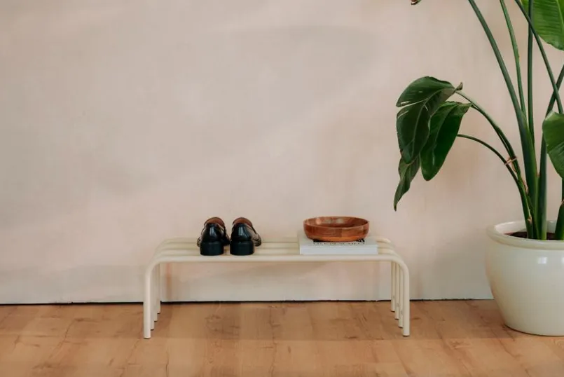 Schuhschränke|Metallbude Schuhregal Camo Cashew