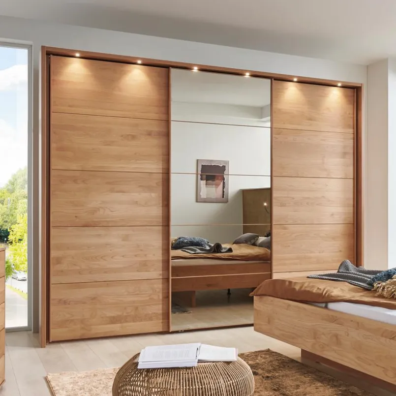 Wiemann Kleiderschränke-Schwebetürenschrank Cardiff 300 x 217 cm Erle