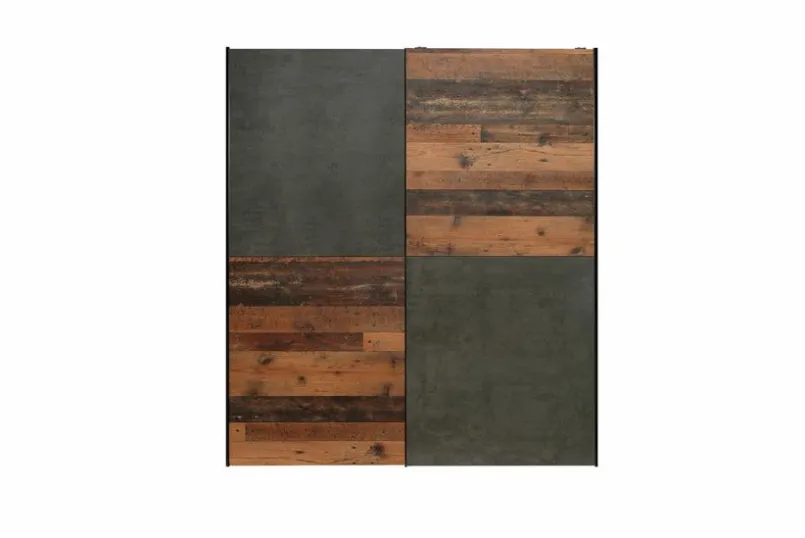 Schwebetürenschrank Dederik 170 x 200 cm<FORTE Best