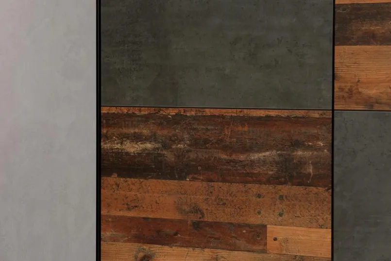 Schwebetürenschrank Dederik 170 x 200 cm<FORTE Best