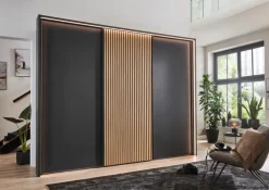 Wiemann Kleiderschränke-Schwebetürenschrank Denver 300 x 236 cm Graphit