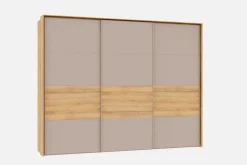 Kleiderschränke|Jutzler Schwebetürenschrank Liventio 300 x 236 cm Nougat