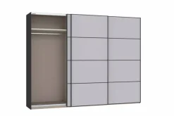 Jutzler Kleiderschränke-Schwebetürenschrank Liventio 300 x 236 cm Hellgrau