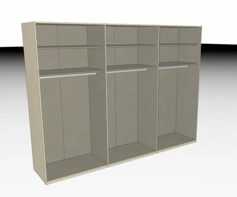 Schwebetürenschrank Scale 301 x 223 cm<rauch BLACK Online