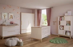 Babyzimmer Schränke & Regale|Babyzimmer Schränke & Regale|Paidi Schwebetürenschrank Stiene 164 x 200 cm Cashmere-Beige