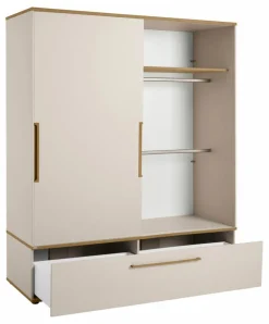 Babyzimmer Schränke & Regale|Babyzimmer Schränke & Regale|Paidi Schwebetürenschrank Stiene 164 x 200 cm Cashmere-Beige
