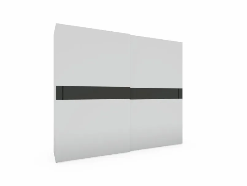 Kleiderschränke|Sormani Schwebetürenschrank Terni 280 x 239 cm Perlmutt