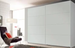 rauch ORANGE Kleiderschränke-Schwebetürenschrank Vareno 270 x 222 cm Seidengrau
