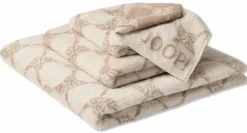 Hand- & Duschtücher|JOOP! Seiftuch Cornflower 30 x 30 cm Creme