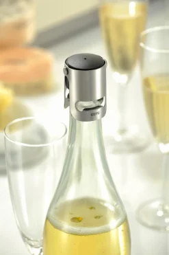 GEFU Bar- & Weinzubehör-Sektflaschenverschluss Sparkly Silber
