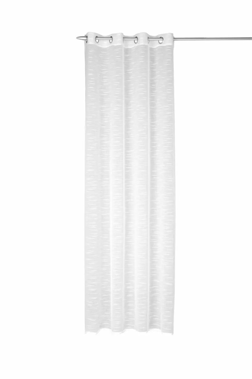 Collection Noblesse Vorhänge & Gardinen-Ösenschal Jola 135 x 245 cm Weiß