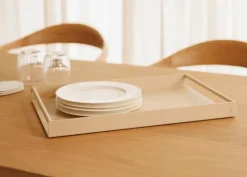 Tabletts|Tabletts|Metallbude Serviertablett Dava Cashew