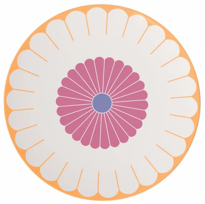 Platten|Servierplatten|Villeroy & Boch Servierteller Fleur Ø 31,8 cm Bunt