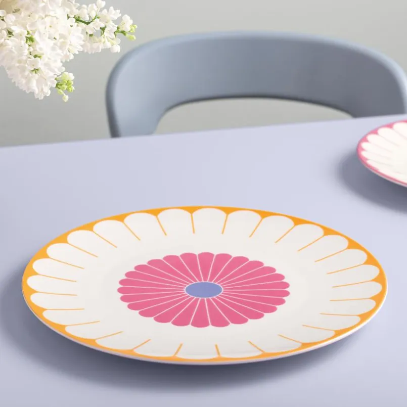 Platten|Servierplatten|Villeroy & Boch Servierteller Fleur Ø 31,8 cm Bunt