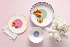 Platten|Servierplatten|Villeroy & Boch Servierteller Fleur Ø 31,8 cm Bunt