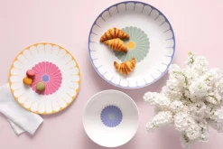 Platten|Servierplatten|Villeroy & Boch Servierteller Fleur Ø 31,8 cm Bunt