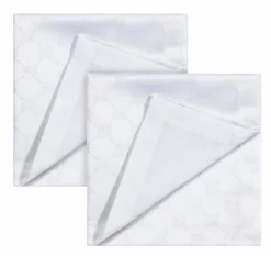 JOOP! Tischwäsche|Tischwäsche-Serviette Cornflower 2er 50 x 50 cm Weiß