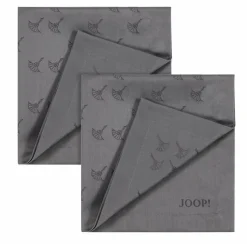 Tischwäsche|Tischwäsche|JOOP! Serviette Faded 2er 50 x 50 cm Platin