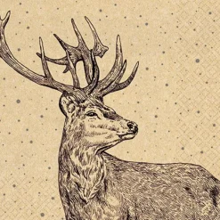 Serviette Proud Deer 20tlg.< Online