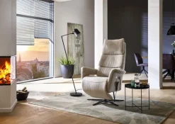Sessel|HUKLA Sessel Bordeaux Ecru
