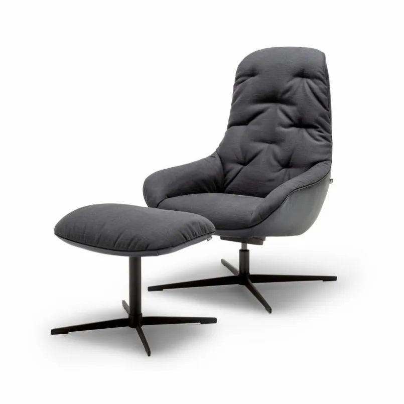 Rolf Benz Sessel-Sessel 586 Meg Grau