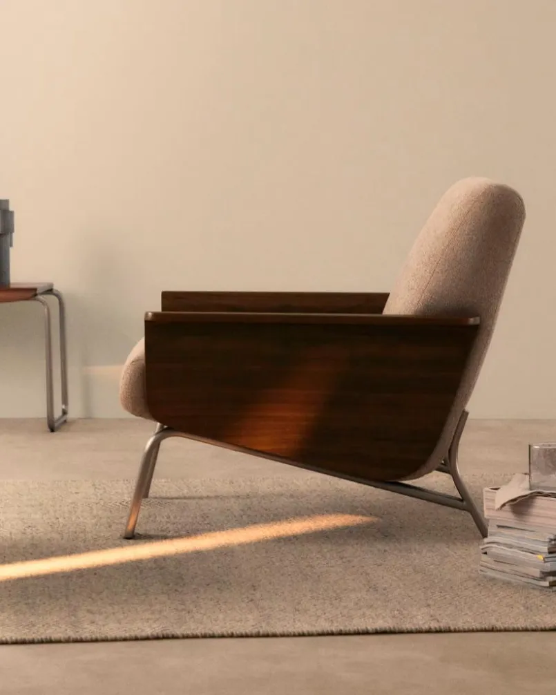 Sessel|Kave Home Sessel Amsen Hellbraun
