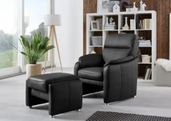 Sessel|Polsteria Sessel Bornholm Schwarz