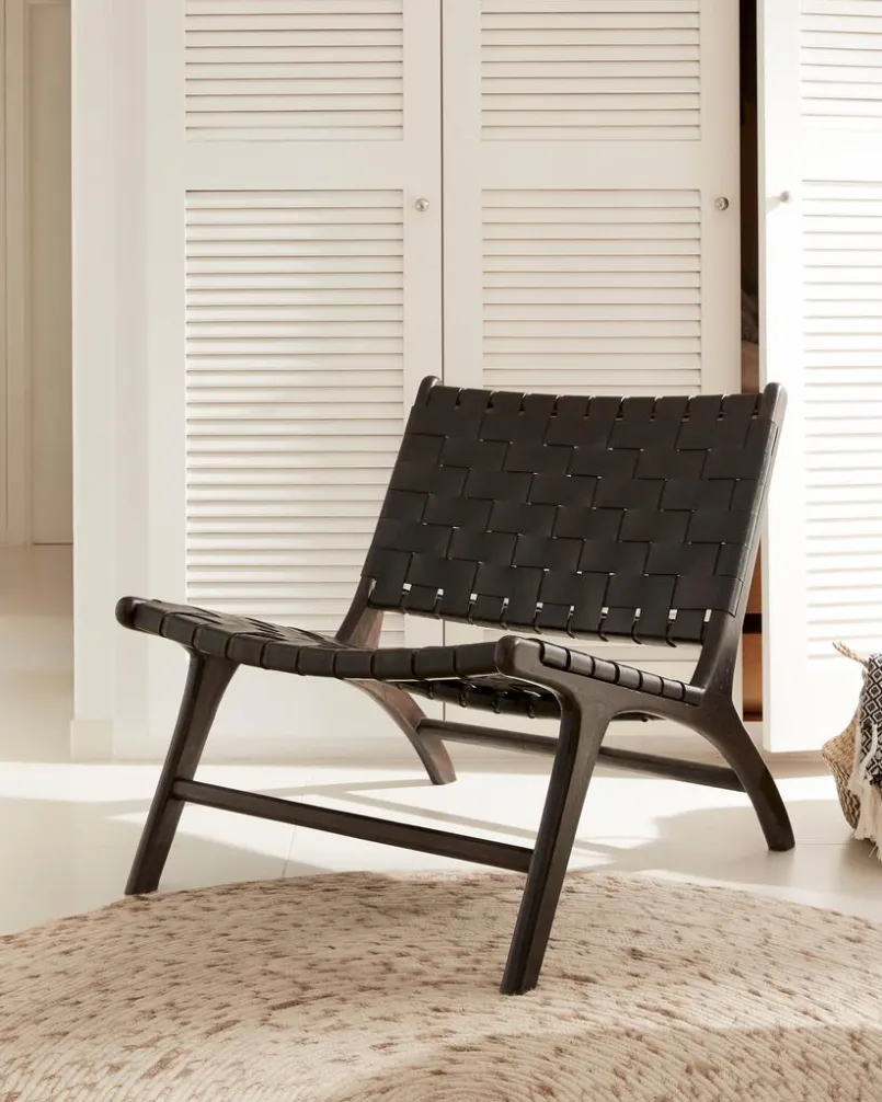 Kave Home Sessel-Sessel Calixta Schwarz