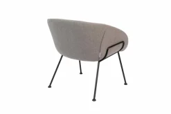 Stühle|Zuiver Sessel Feston Grau / Schwarz