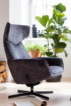Sessel|RAUM.FREUNDE Sessel Helge Dunkelgrau