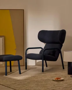 Sessel|Kave Home Sessel Inari Blau