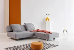 INNOVATION LIVING Sessel-Sessel Long Horn Excess Granit