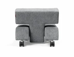 INNOVATION LIVING Sessel-Sessel Long Horn Excess Granit