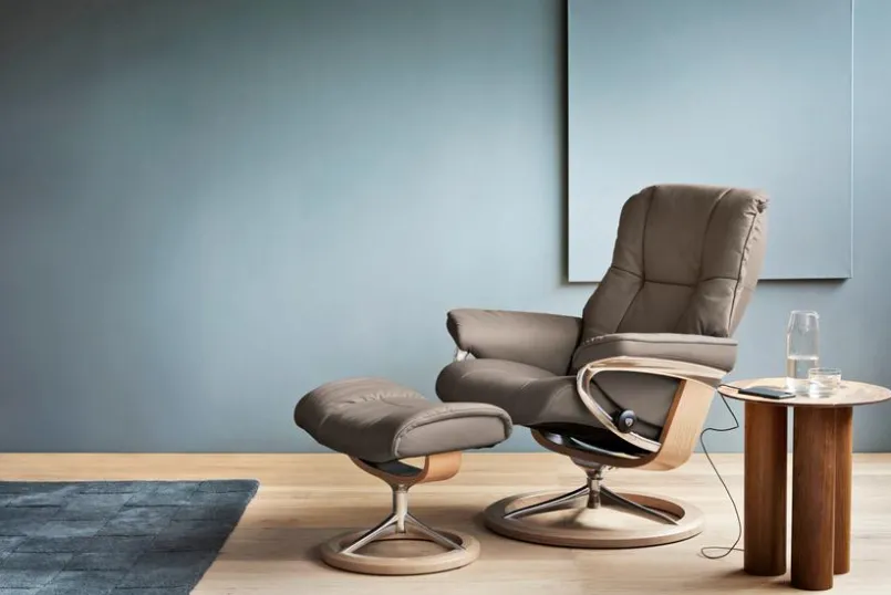 Sessel|STRESSLESS Sessel mit Hocker M Mayfair Signature *Aktion* Batick Mole