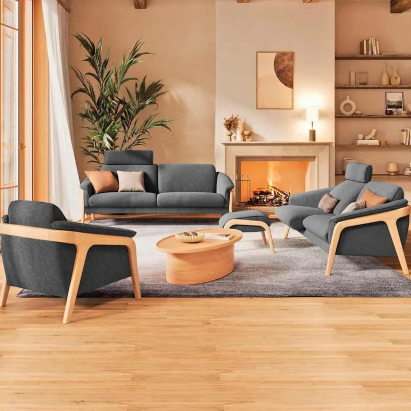 Segmüller Werkstätten Sessel-Sessel Nido Blau