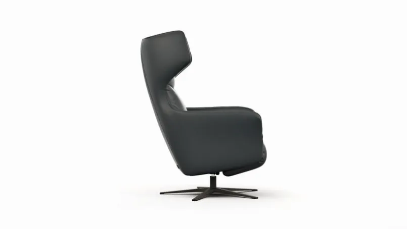 Sormani Sessel-Sessel Pisa Schwarz