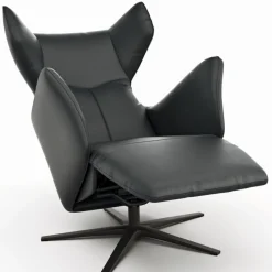 Sormani Sessel-Sessel Pisa Schwarz